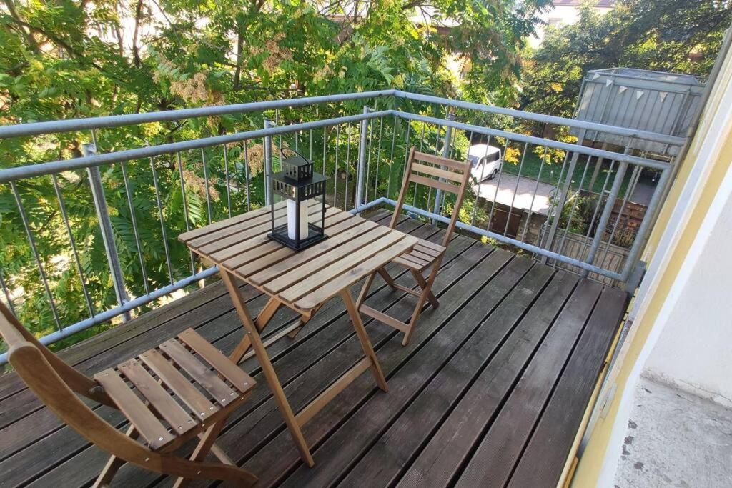 Modern Studio08 With Big Balcony In The Neustadt Dresden Bagian luar foto